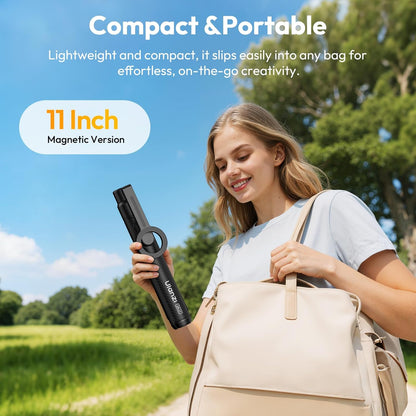 ULANZI SK27 (Magsafe) Magnetic Phone Tripod 165 cm, Selfie Stick w Bluetooth & 25N Magnet