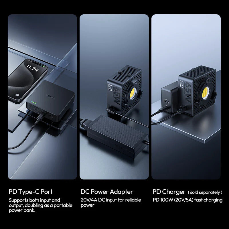 Three Power Options