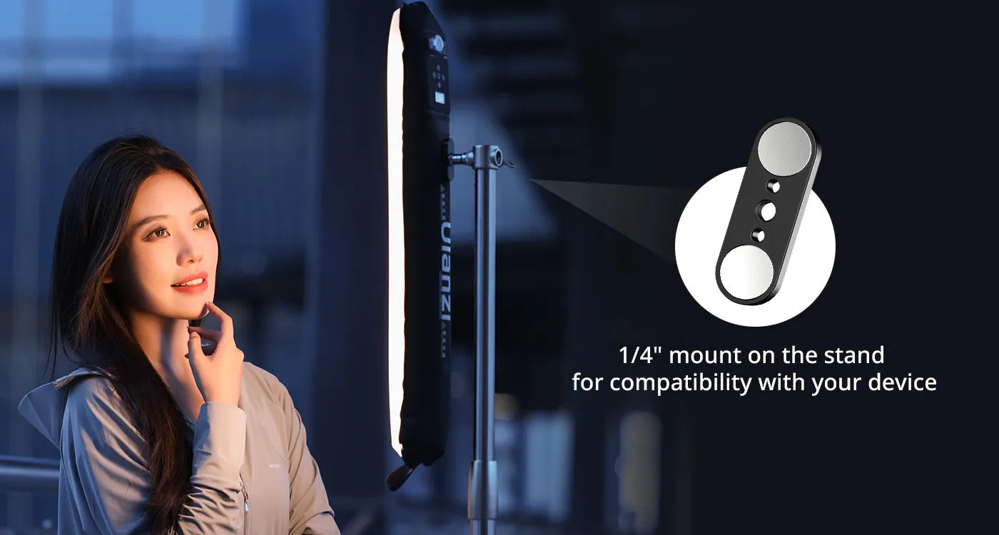 Ulanzi UA12 Bi-Color Inflatable LED Tube Light 2700-6500K 12W 2500mAh
