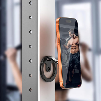 ULANZI MA02 Magnetic Gym Phone Holder, Foldable Tripod Mount for MagSafe