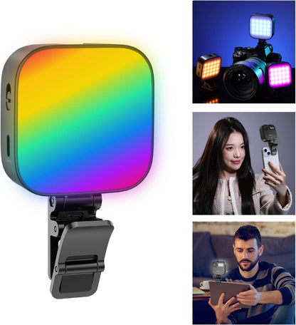Ulanzi U60 (Black) RGB Video Light, 360Â° Color, CRIâ‰¥95, 2500-9000K, 2500mAh