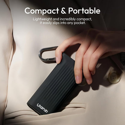 ULANZI CR2 SD TF Card Reader Case USB-C UHS-II IP54 High Speed (Black)