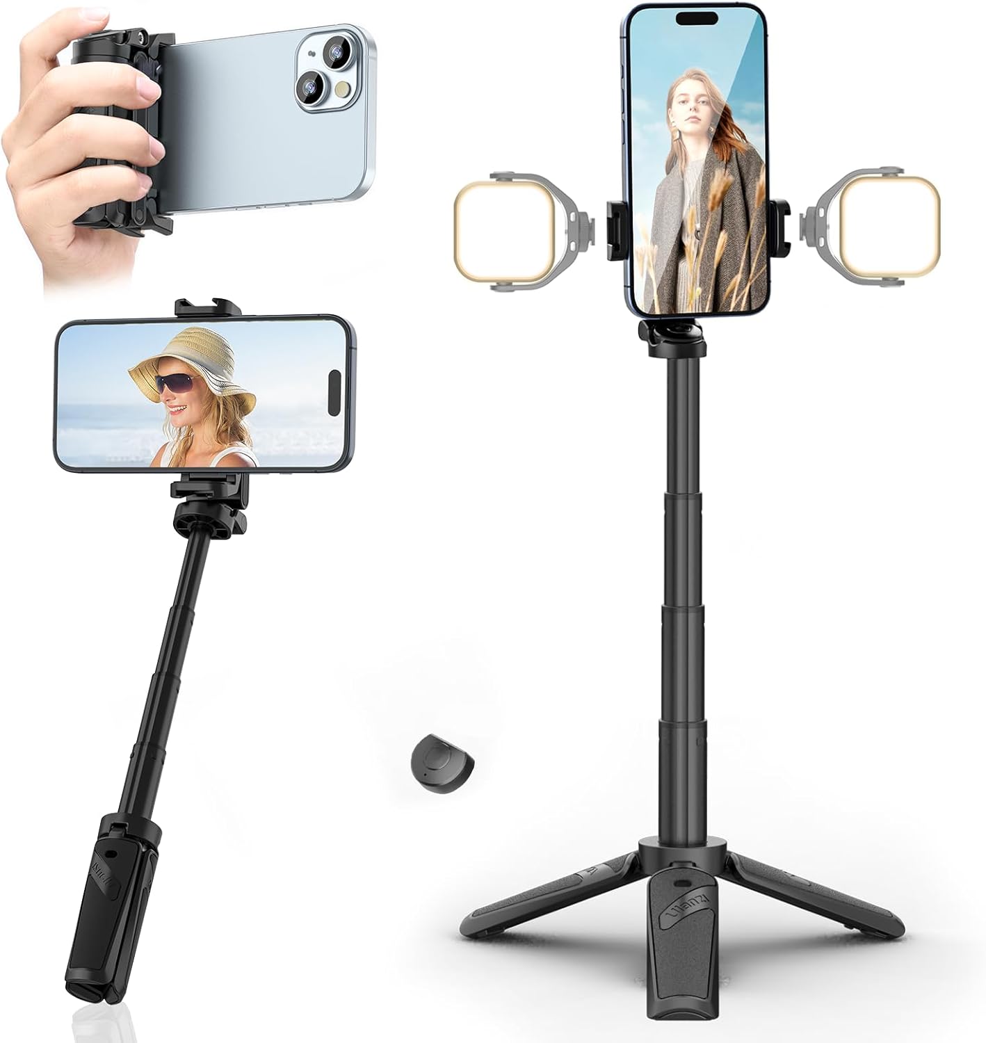 Ulanzi JJ02 Extendable Grip Phone Tripod with Remote